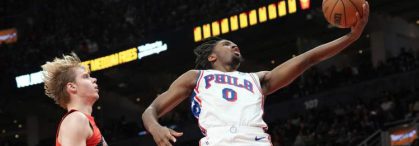 Embiid scored 34 points, helping Nick Nurse win for the first time as a coach
