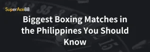 Read more about the article Biggest Boxing Matches in the Philippines You Should Know