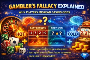 Read more about the article Gambler’s Fallacy Explained: Why Players Misread Casino Odds