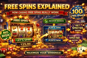 Read more about the article Free Spins Explained: How Casino Free Spins Really Work