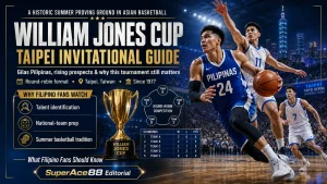 Read more about the article The William Jones Cup: A Complete Guide to Asia’s Longest-Running Basketball Invitational