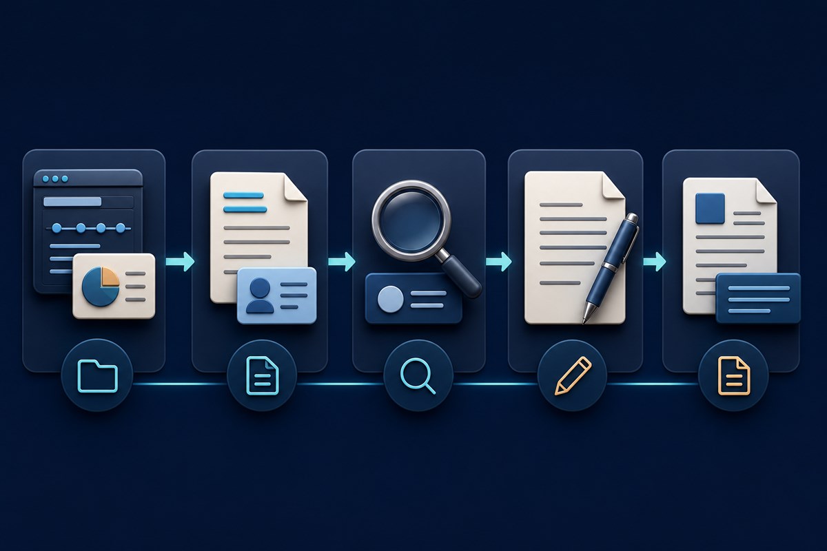 Account closure evidence workflow from saving records to verifying support and receiving written confirmation