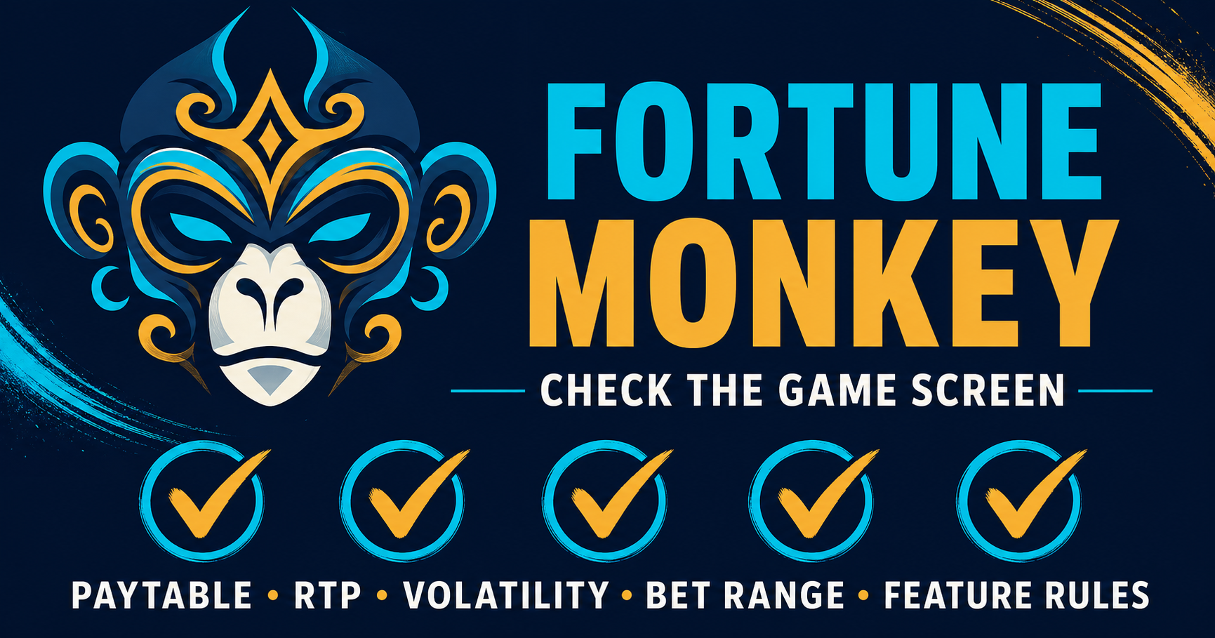 Fortune Monkey game screen verification checklist