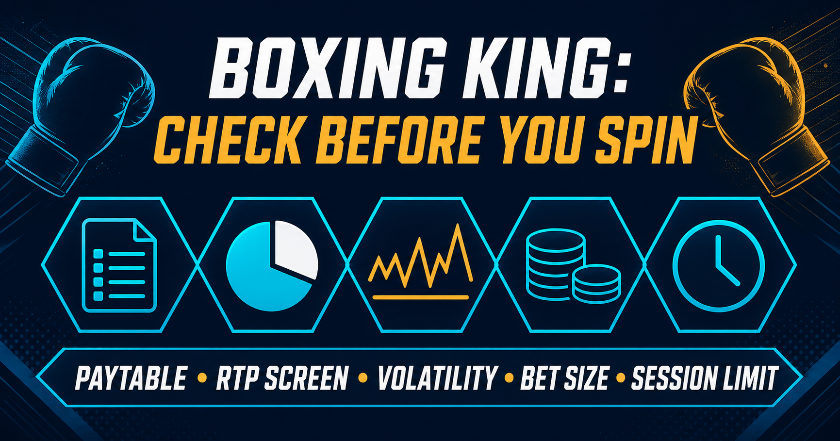 Boxing King slot feature checks