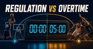 Read more about the article Basketball Bet Time Rules: Regulation, Overtime and Period Markets