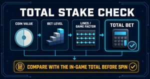 Read more about the article Slot Bet Size Checklist: Coin Value, Bet Level and Total Stake