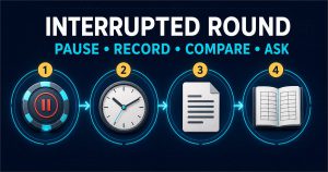 Read more about the article Casino Game Error or Rollback: Evidence for an Interrupted Round