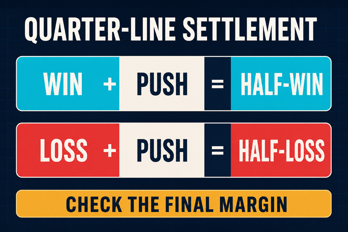 Asian Handicap half-win and half-loss settlement formula