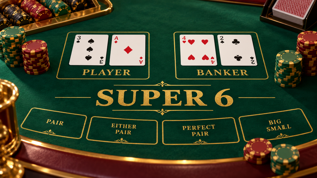 Super 6 Baccarat: Rules, Payouts & Side Bets superace88